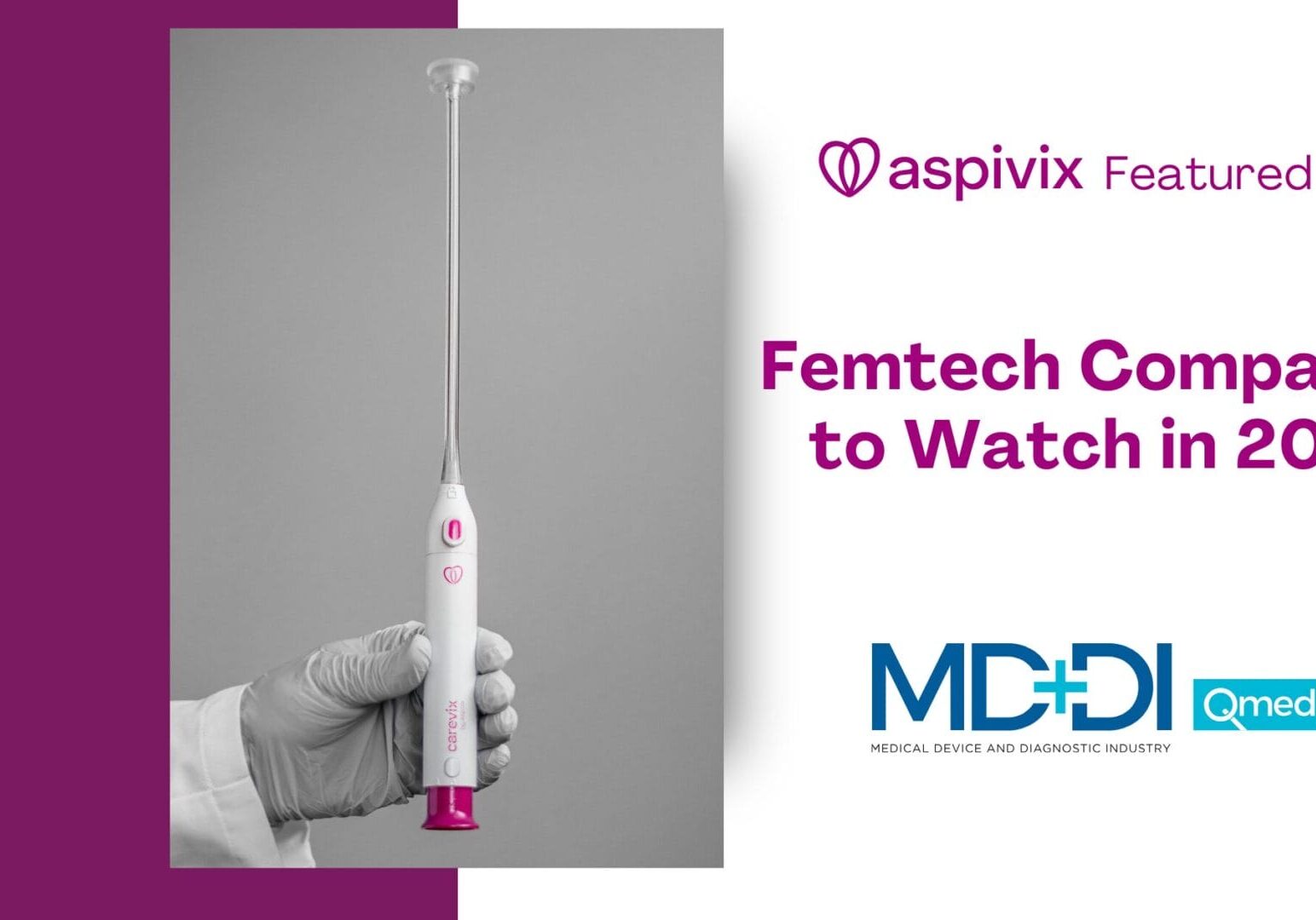 Aspivix Featured as Femtech Companies to Watch in 2024