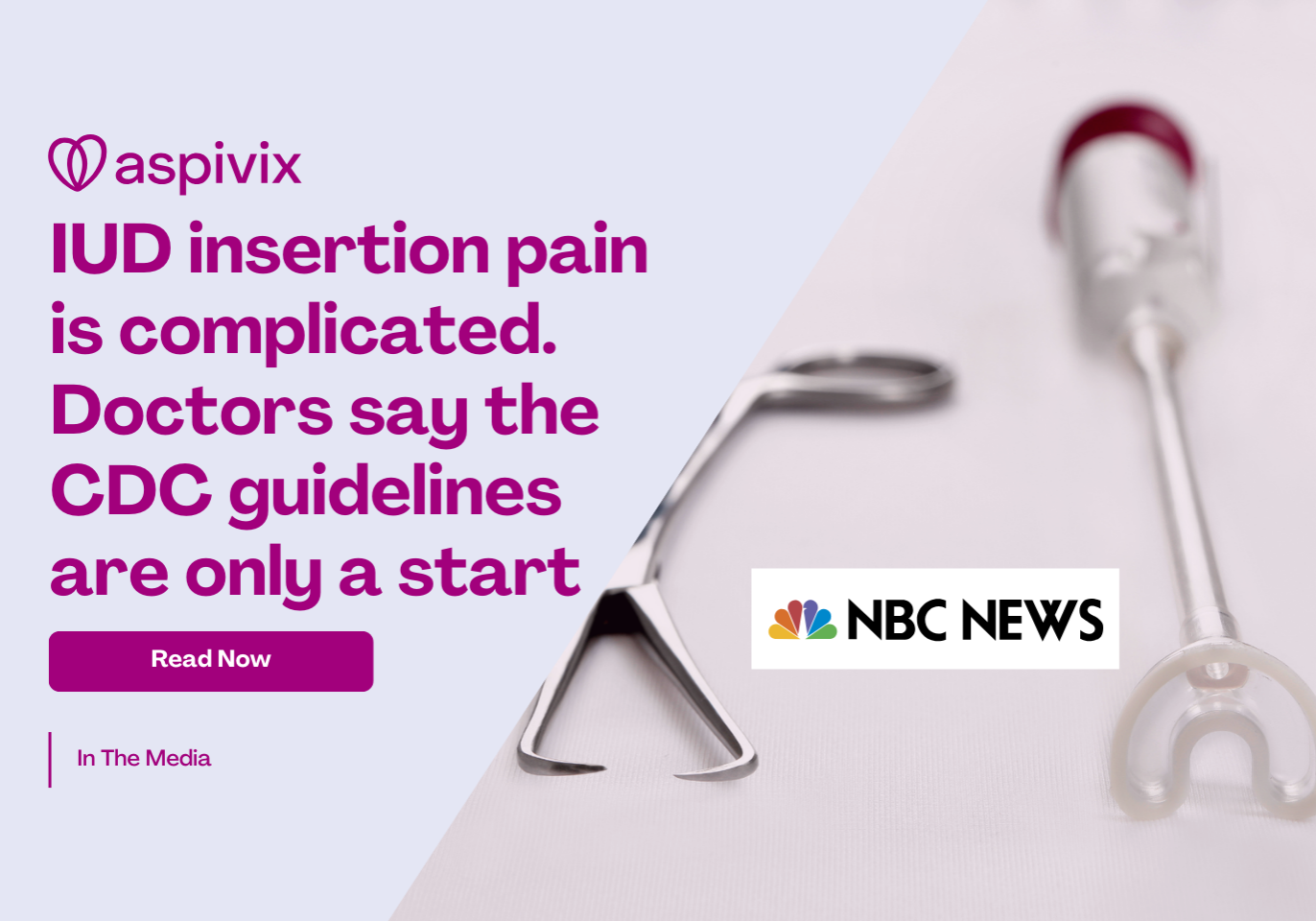 IUD insertion pain is complicated. Doctors say the CDC guidelines are only a start